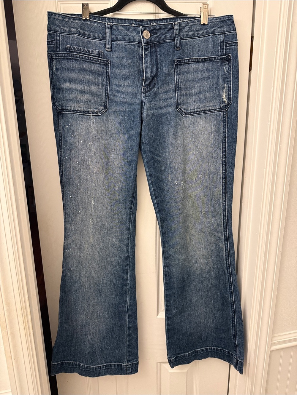AMERICAN EAGLE VTG Next Level Stretch Low-rise Flare Jeans Size 14
